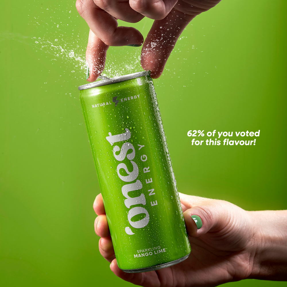 Onest Energy Sparkling Mango Lime Energy Drink