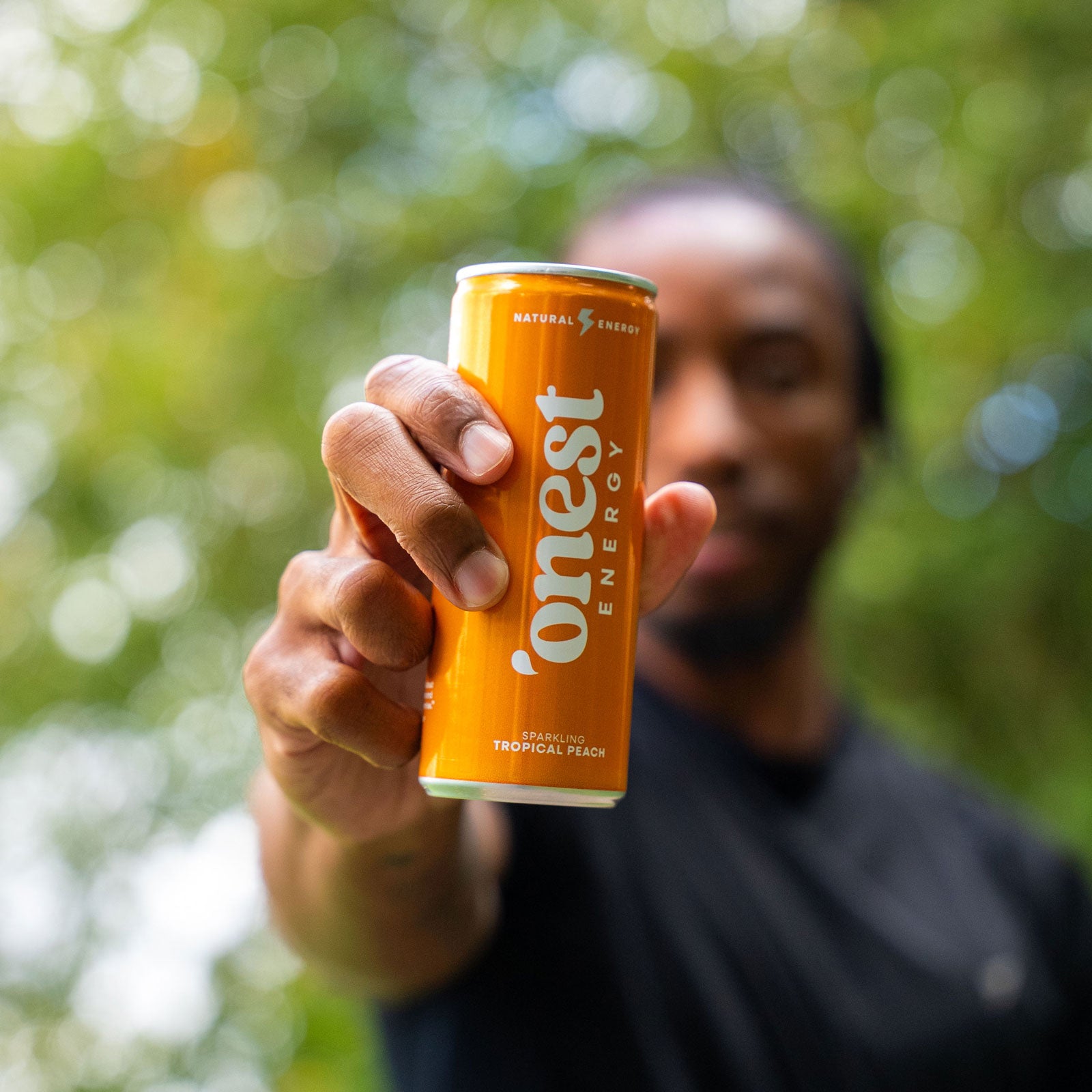 Onest Energy Sparkling Tropical Peach Energy Drink