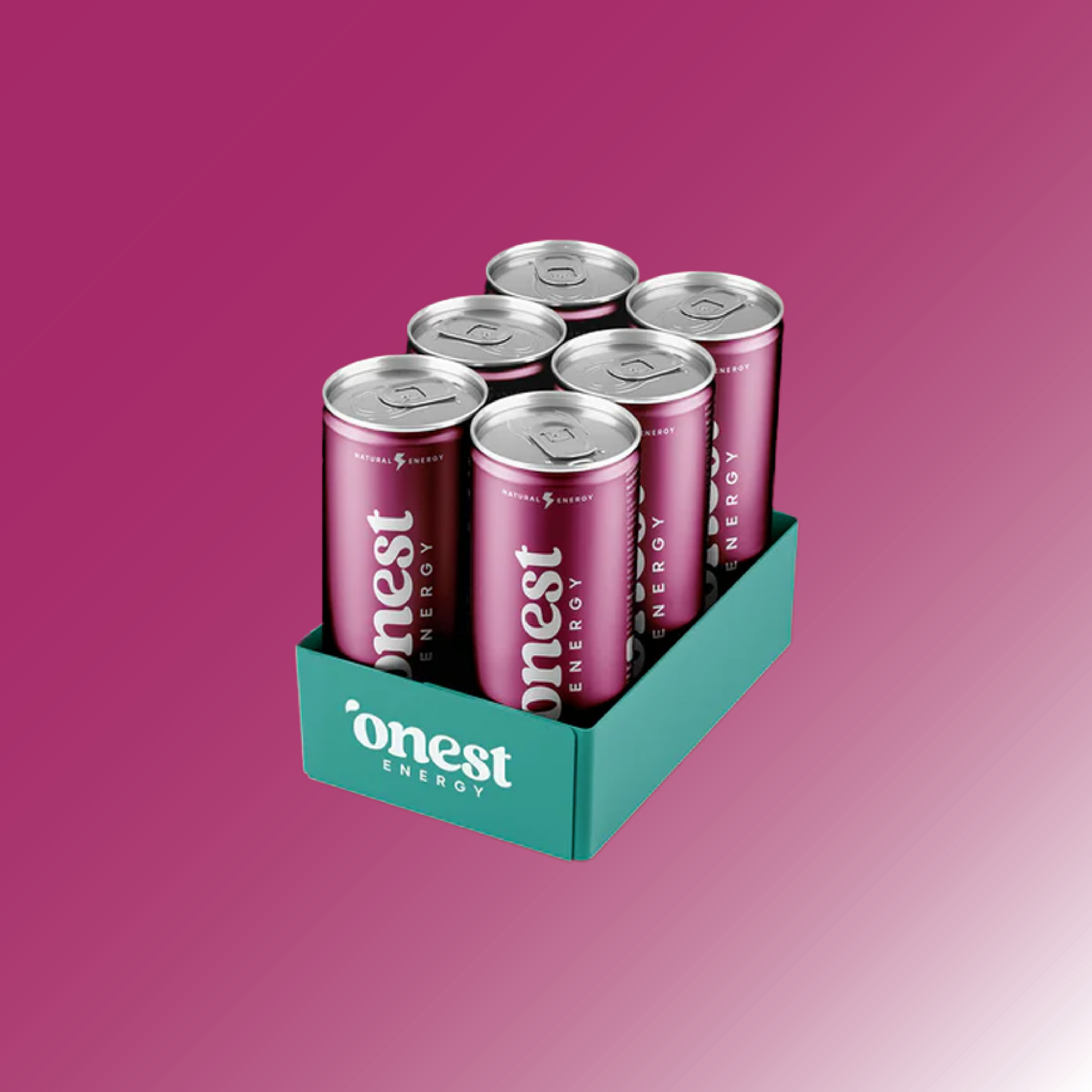 Onest Energy Sparkling Apple Berry Energy Drink