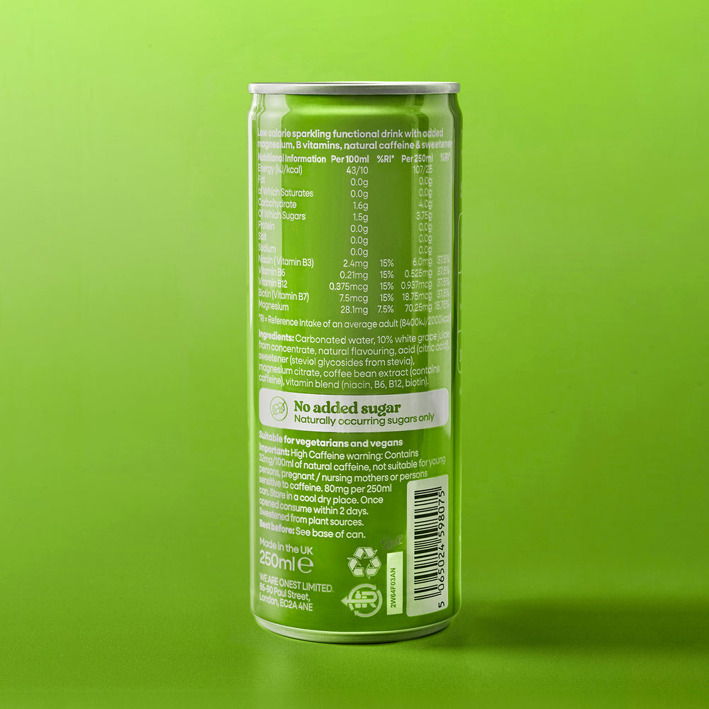 Onest Energy Sparkling Mango Lime Energy Drink