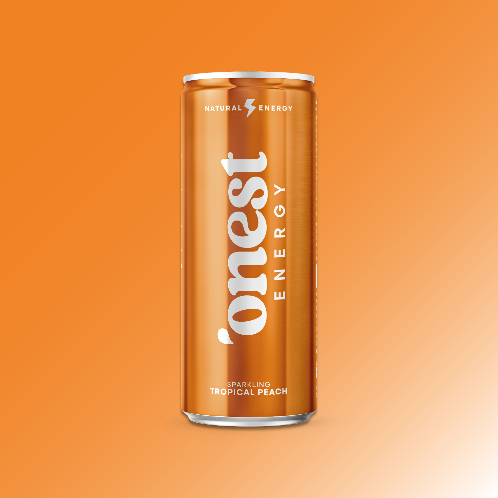 Onest Energy Sparkling Tropical Peach Energy Drink